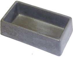 Beton etetőtál rágcsálóknak, téglalap alakú 245 × 135 × 75 mm