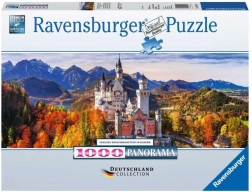 Ravensburger panorámás puzzle – Neuschwanstein kastély, 1000 darab