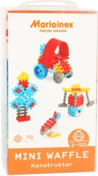 Mini Wafle építőkockák 70 db fiúk számára Marioinex