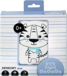 Érzékszervi textil babakönyv Tigris GAGAGU