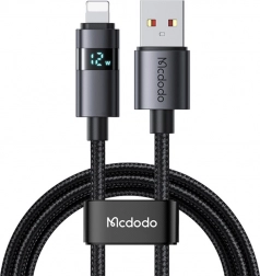 Mcdodo USB-A-Lightning kábel LED kijelzővel