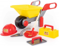 Wader Polesie gyerek építőkészlet kerékkel