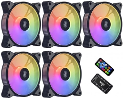 AIGO 120 mm ARGB ventilátorszett 5 az 1-ben