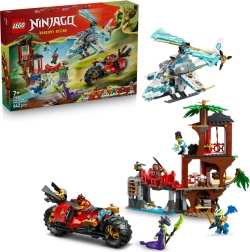 LEGO NINJAGO nindzsa járműpárbaj és lombház