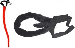 Ördögfarok piros 80 cm