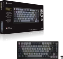Vezeték nélküli gamer billentyűzet RGB világítással
