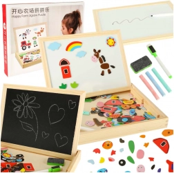 Mágneses és Kréta Tábla Kirakókkal