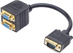 Adapter VGA 2xVGA-hoz 20 cm