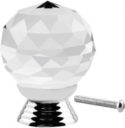 Kristály bútorfogantyú