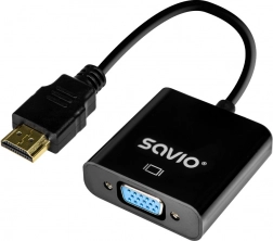 Savio AK-75 HDMI–VGA adapter