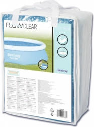 Bestway 305 cm-es napelemes medencetakaró