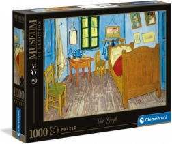 1000 darabos Museum puzzle – Hálószoba Arles-ban Vincent van Goghtól (Clementoni)
