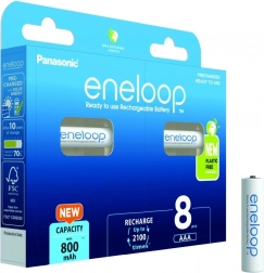 Eneloop újratölthető AA elemek 2000 mAh, 2 db