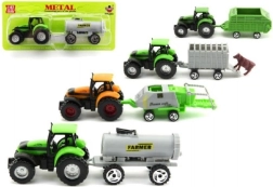 Traktor utánfutóval gyerekeknek