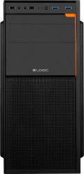 Számítógépház Logic J23 midi torony ATX fekete USB 3.0