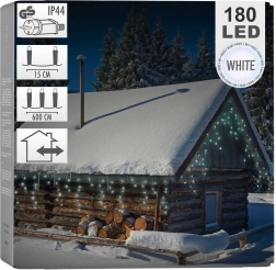 Kültéri fényfüggöny 180 LED-del, 5,85 m