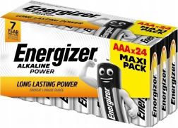 alkáli elemek AAA ENERGIZER Alkaline Power 24 db