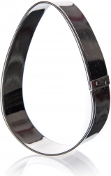 Culinaria tojás alakú kiszúró 3,8 × 5,4 × 1,6 cm