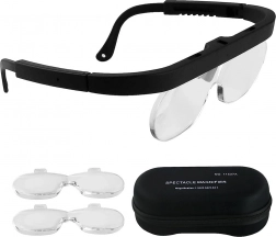 Luxus olvasószemüveg cserélhető lencsékkel