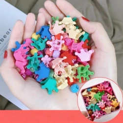 Békás hajcsatok – korona