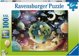 Ravensburger puzzle Planet Playground 100 darab