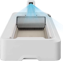 Intelligens öntisztuló macskaalom PetKit Purobot Crystal Duo AI kamerával