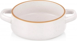 Kerámia levesestál oldalsó fülekkel, 800 ml
