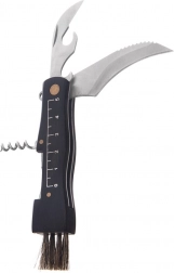 Összecsukható rozsdamentes acél gombászkés Orion