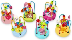 VIGA fa gyöngy labirintus a finommotorika fejlesztésére, 1 db