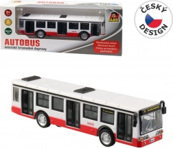 Fém busz visszahúzós meghajtással, nyitható ajtókkal