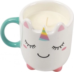 Egyszarvús bögre szójagyertyával