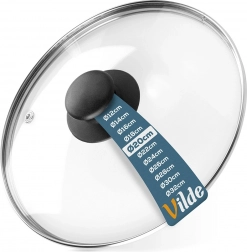 VILDE üveg fedő 20 cm