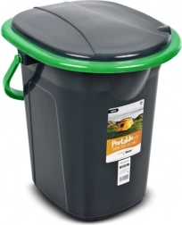 Hordozható WC GreenBlue fekete-zöld