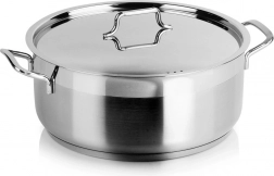 Anett rozsdamentes fazék fedővel, 28 cm, 7 l