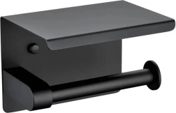 Loft stílusú toalettpapír-tartó polccal