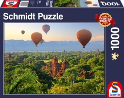 Puzzle hőlégballonok Mandalay felett 1000 darab