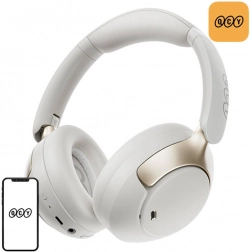 qcy h3 pro vezeték nélküli over-ear fejhallgató anc-vel – fehér