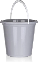 10 l-es műanyag vödör mércével, vegyes színek