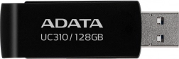ADATA UC310 128 GB USB 3.2 pendrive, fekete