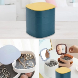 Többszintes ékszerdoboz - kék