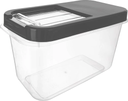 Orion tárolódoboz tolófedéllel, 10 l, szürke