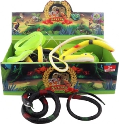 Gumis, nyújtható kígyó 90 cm