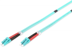 DIGITUS LC–LC MM OM3 duplex 3 m optikai patch kábel