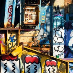 Négyzet alakú CURIOSI Amsterdam kirakó – IV. minta, 80 darab