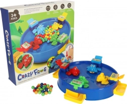 Ügyességi játék Éhes békák 4 játékos részére 3+ kék