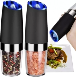 Elektromos gravitációs fűszermalom - 2 db Ruhhy készlet