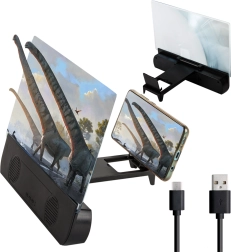 Telefon képernyő nagyító Bluetooth hangszóróval