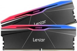 lexar ares rgb ddr5 32 gb (2x16 gb) 6000 mhz cl28 fekete