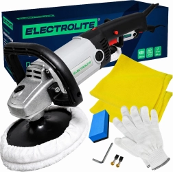 ELECTROLITE elektromos autópolírozó 1800 W prémium detailing készlet
