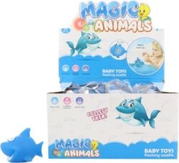 Világító cápa vízbe